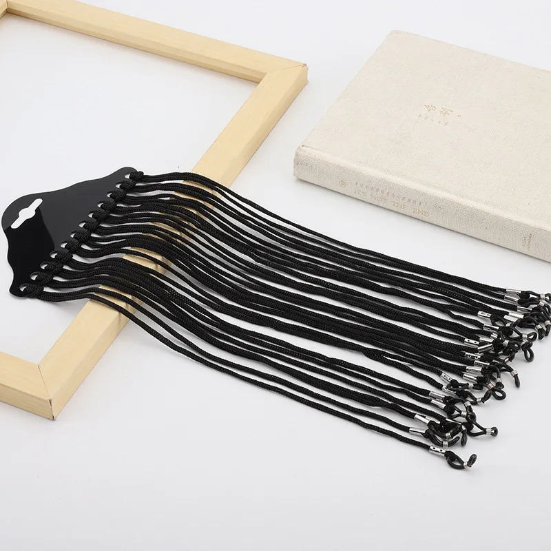 12 piecesbatch of colored eyeglass chains fashionable nylon anti slip straps leak proof strap accessories 250410