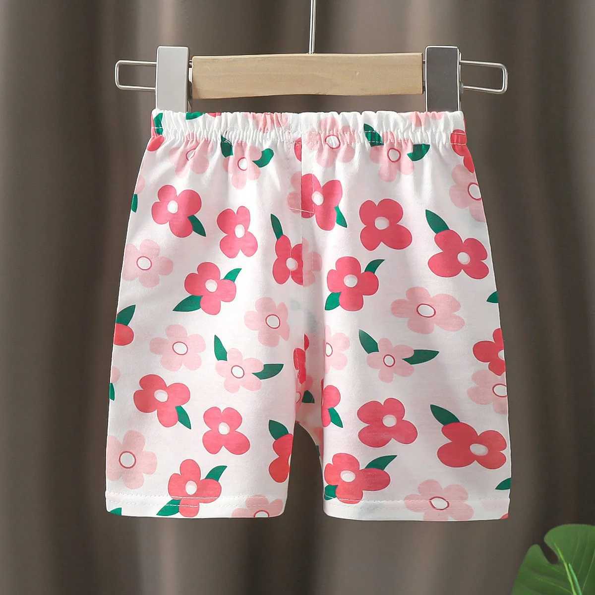 3 pieces of pure cotton summer childrens shorts girls cute shorts baby casual shorts childrens shorts boys sportswear Z250410