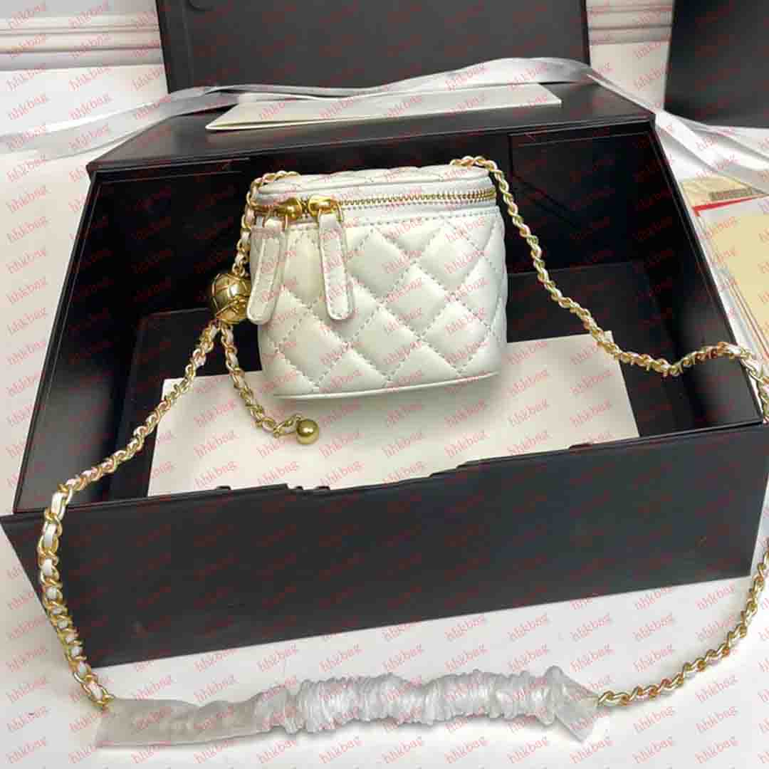 Designer Crossbody Bag Makeup Bag Gold Chain Handbag Shoulder Bag Classic Women Bag Fashion Women Mini Bag