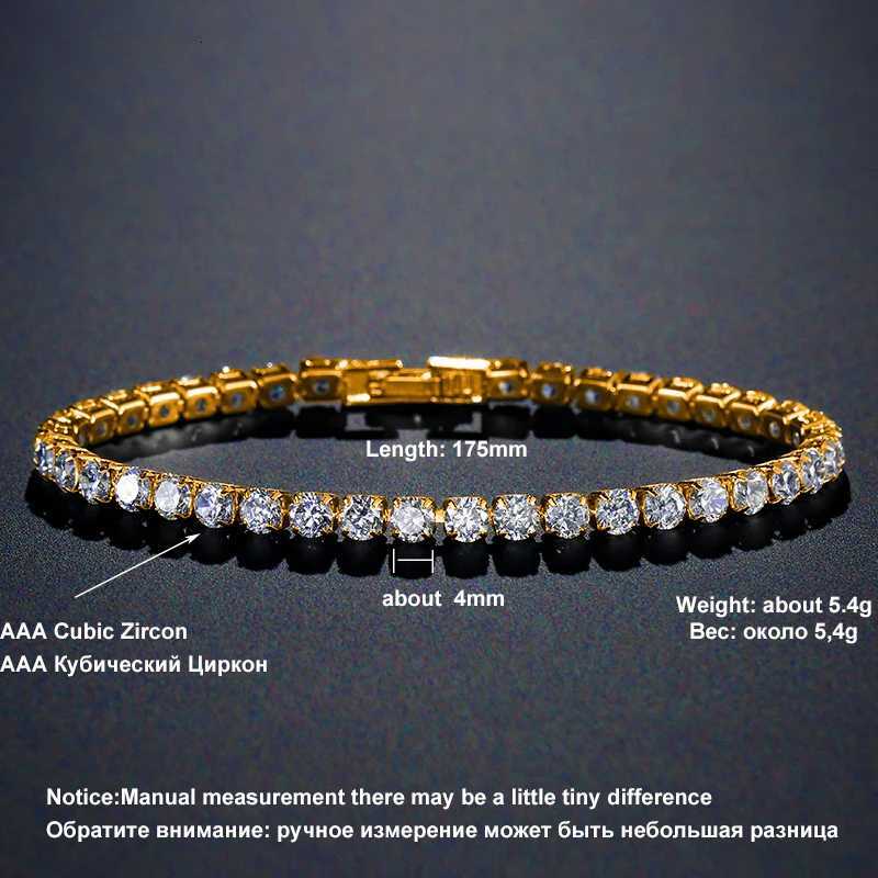 Round Cubic Zirconia Bracelets Women Men Gold Silver Color Copper Metal Couple Bracelet Party Daily Holiday Gift JewelryT251110