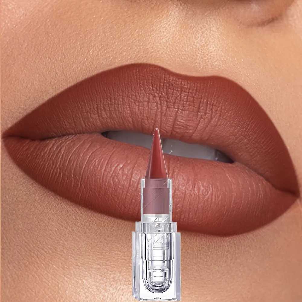 Fine Pointed Soft Fog Lusterless Sexy Brown Red Lipstick Pen Lip Contour Lipliner Contour Color CosmeticsT251110