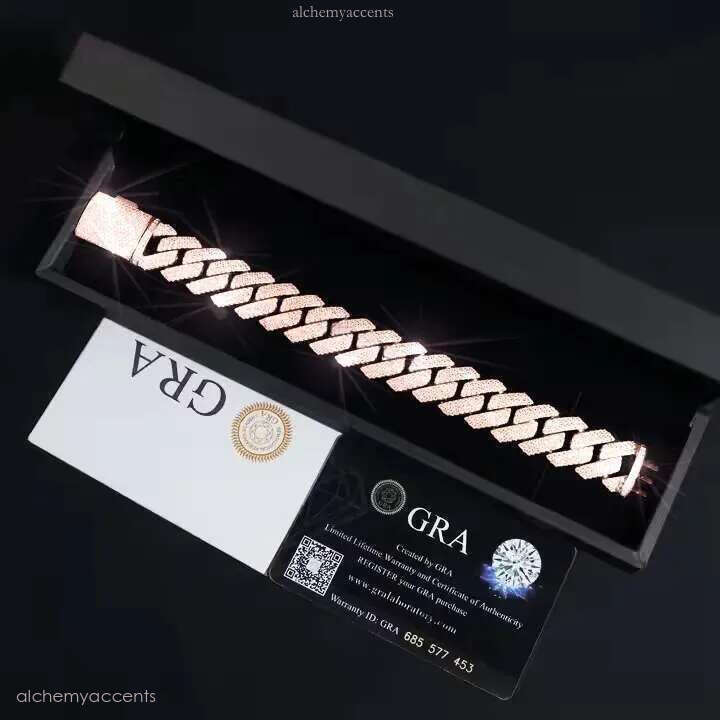 vvs baguette moissanite dia men necklaceship hop jewelry cuban k chain 20mm s sier fashion necklace iced out fully