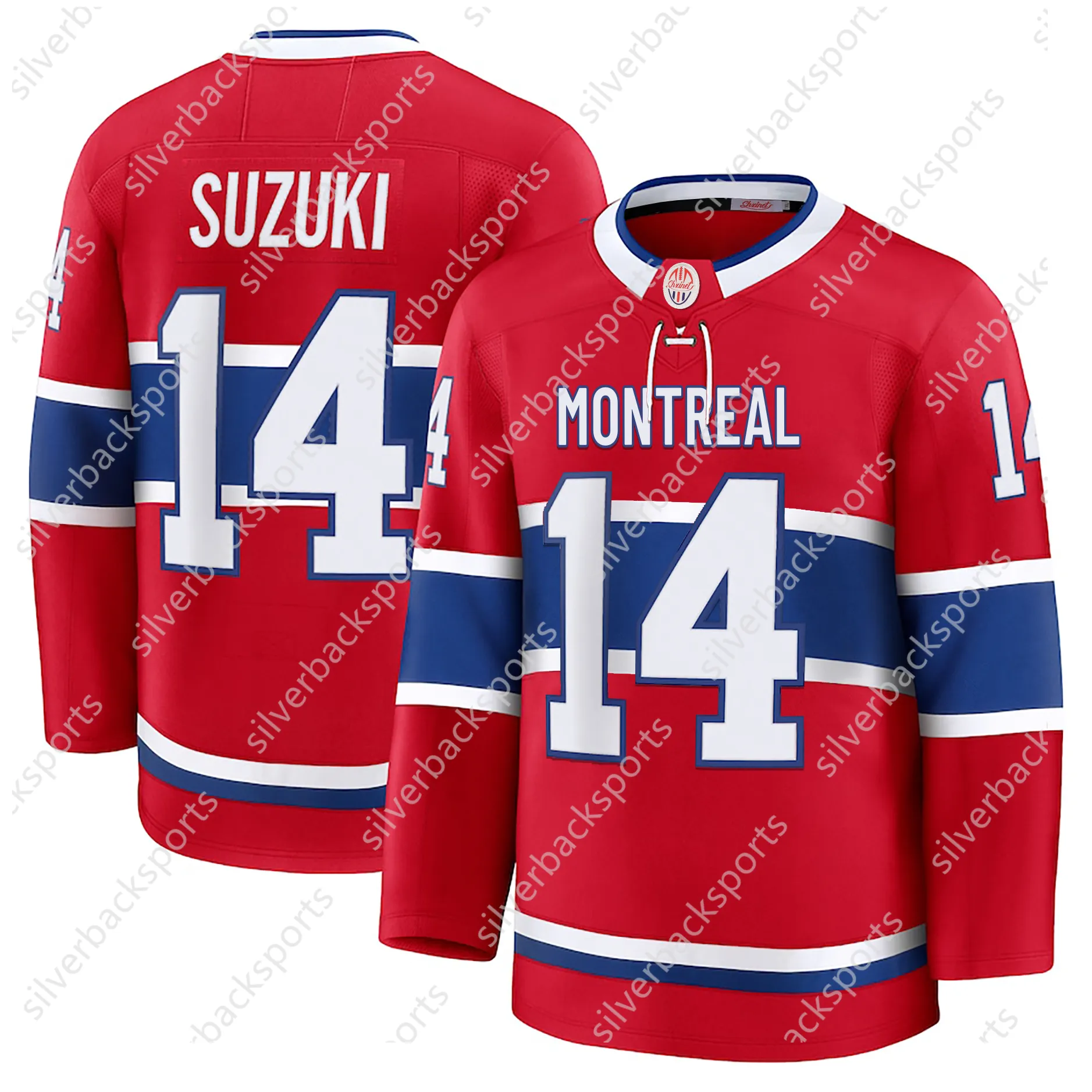 Suzuki Jersey Dach Slafkovsky DEMIDOV 93 Anderson Caufield Xhek Montembeault Guhle Custom Hockey Jerseys Mens Womens Youth Any Name Number