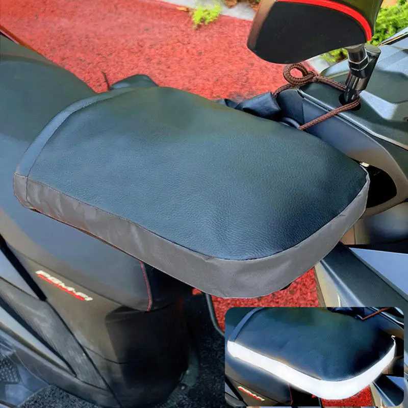 Motorcycle Winterization Waterproof Handlebar Sleeve Supplies Winter Handle Cover Muff Arm Warmer Warmers Goods Biker Gloves S25118{category}