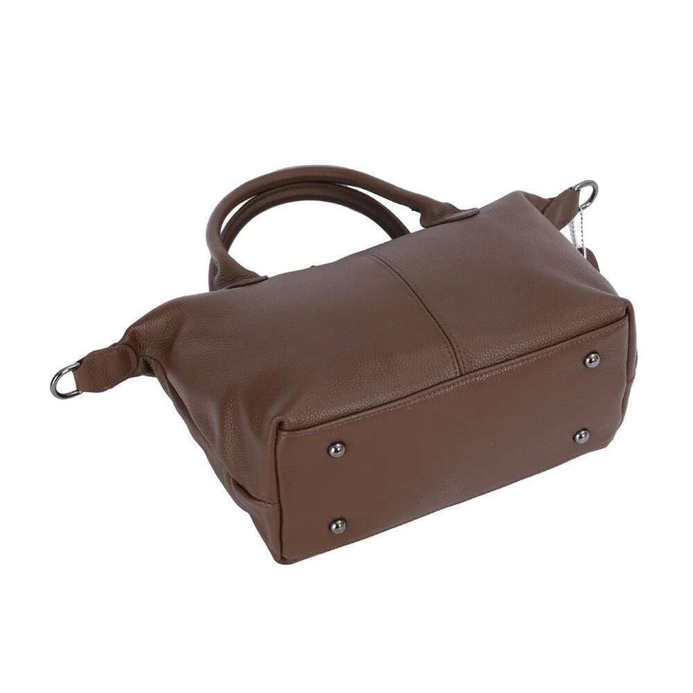 Highend Top Grain Cowhide Lady Genuine Leather Women Handbag Shoulder Messenger Bag Tote Purse Black Blue Grey Khaki Purple M009