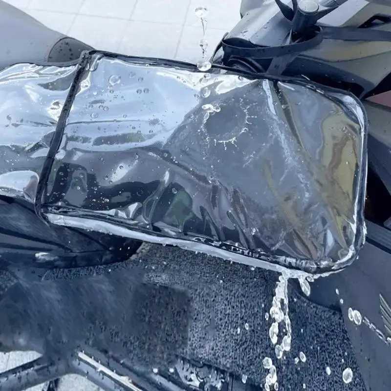 Motorcycle Winterization Waterproof Handlebar Sleeve Supplies Winter Handle Cover Muff Arm Warmer Warmers Goods Biker Gloves S25118{category}