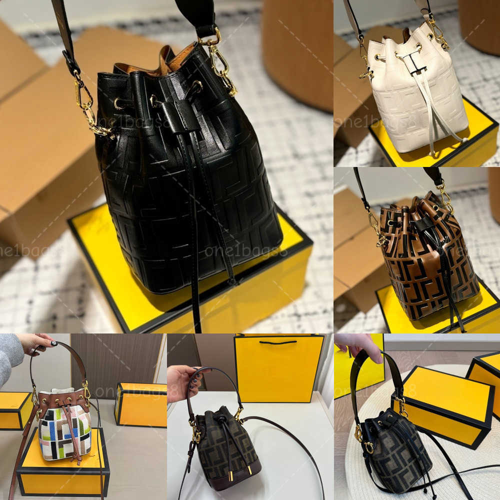 Shoulder Bags Designer Luxury Brand 2025 Flip Over Crossbody Handbag Letter Relief Bucket Bag HighEnd Single Shoulder Fashionable Womens Bag Ladies Handbags