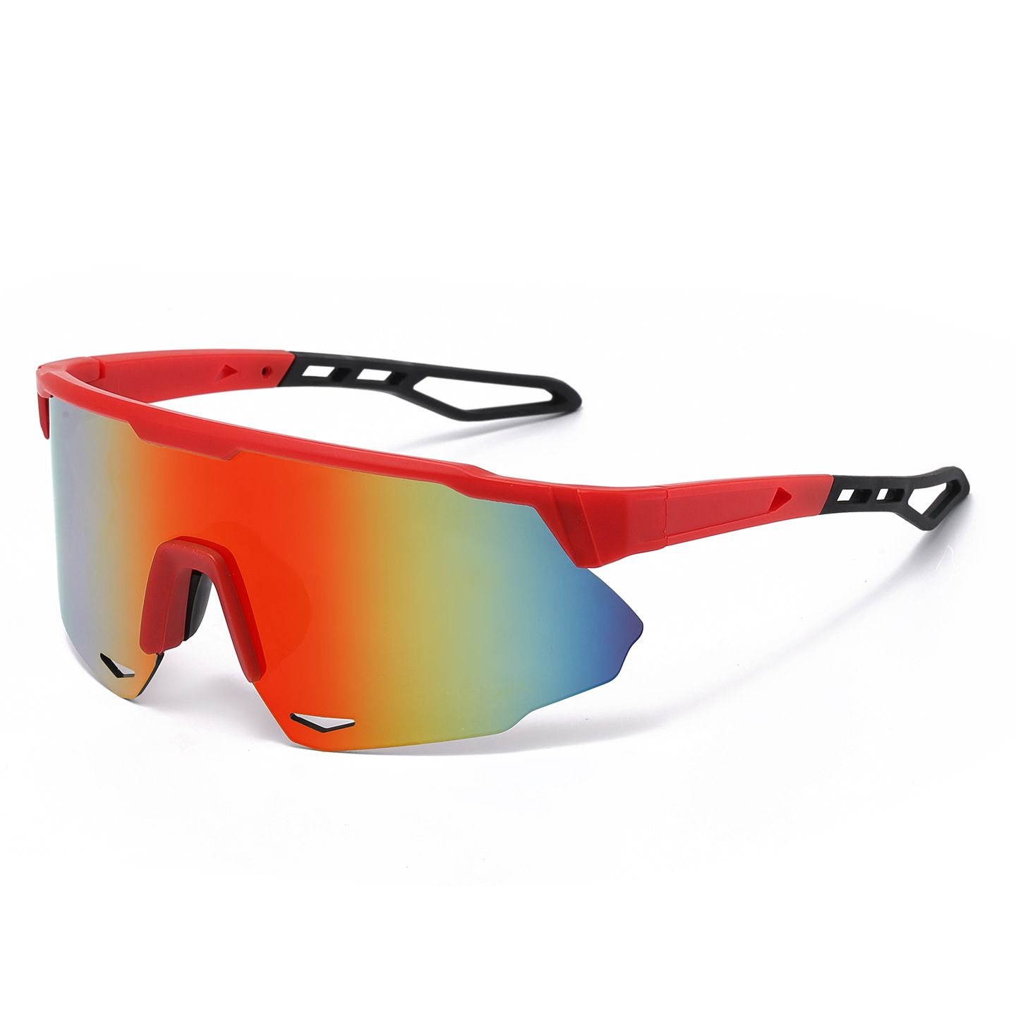 New Cross-Border European & American Style Vibrant Mountain Bike Cycling Glasses Outdoor Running Sports UV-Protective Coated Sunglasses