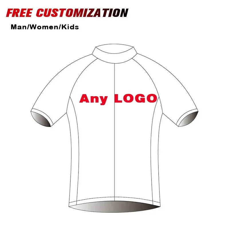 2025 Bike Team Custom Cycling Jersey Four Seasons Racing Road Bike Cycling Clothing Customize Maillot Ciclismo Hombre DIY 250409