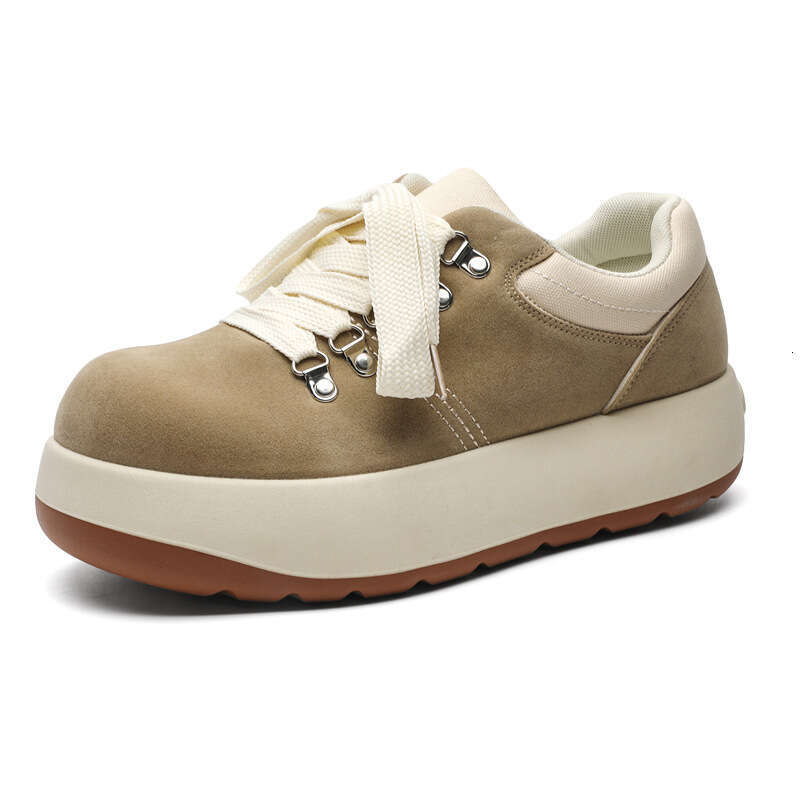 Niche Versatile Spring Summer New Low-top Loafers Men Thick-soled Sports Casual Sneakers Big-toe Shoes Z212