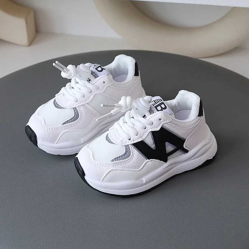 Size 21-30 Kids Sneakers Fashion Boys Mesh Breathable Casual Shoes Girls Outdoor Walking Children Non-slip Running Sports ShoesT251110