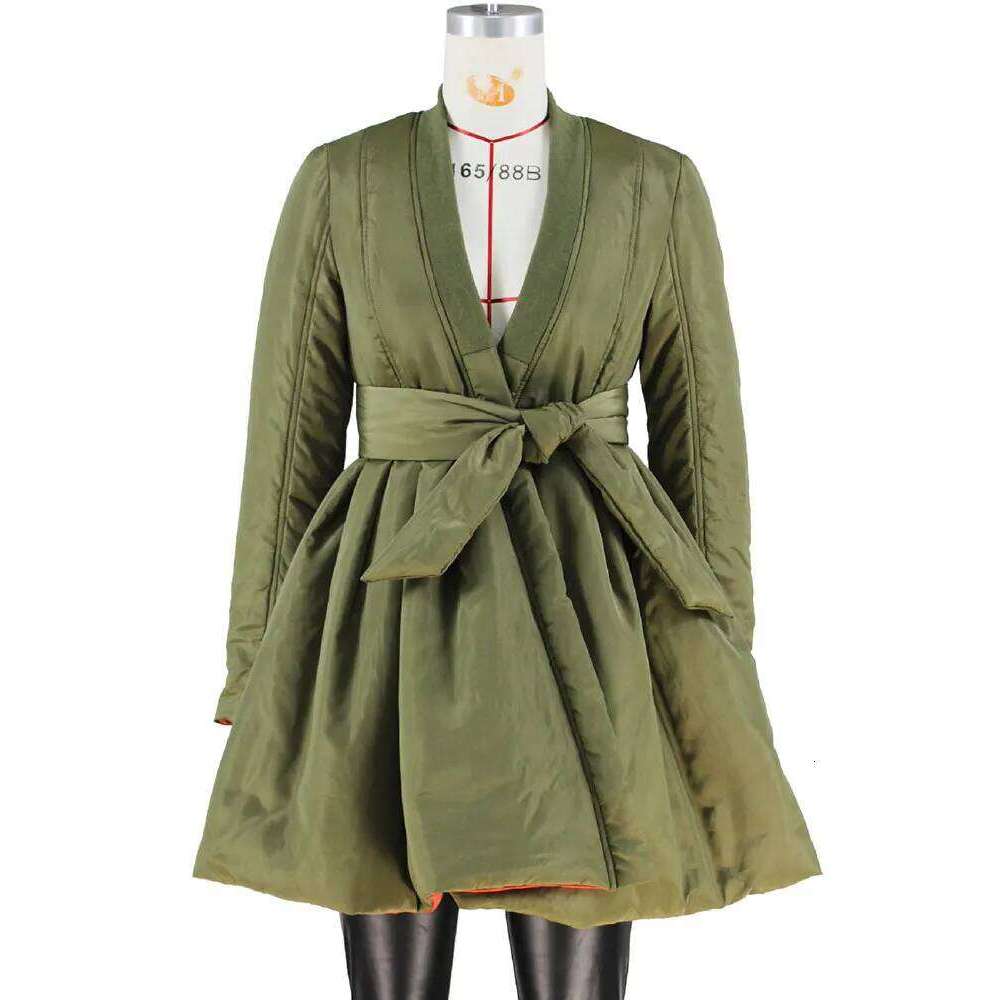 Winter Bubble Coat Lightweight Cotton Padded Women Parka Jackets Long Sleeve Y2k Streetwear A-Line Outdoor Coats