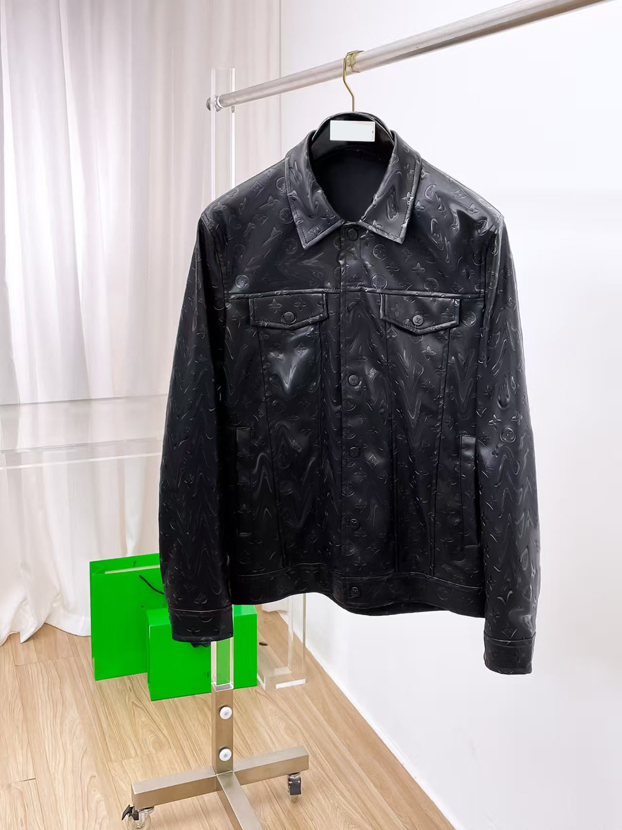 Mens Jackets Fur Leather Coats Pockets Denim Jeans Jacket Shirts Wind Coat Thicks Outwears Man Tops Jackets Zippers Windbreaker Asian S-3XL