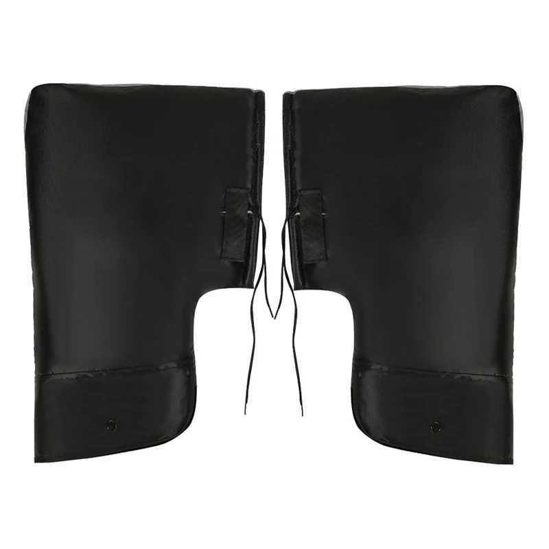 Motorcycle Handlebar Cover Winter Waterproof Windproof Warm Gloves Plush and Thickened Hand Protection Cotton Handlebar Cover S25118