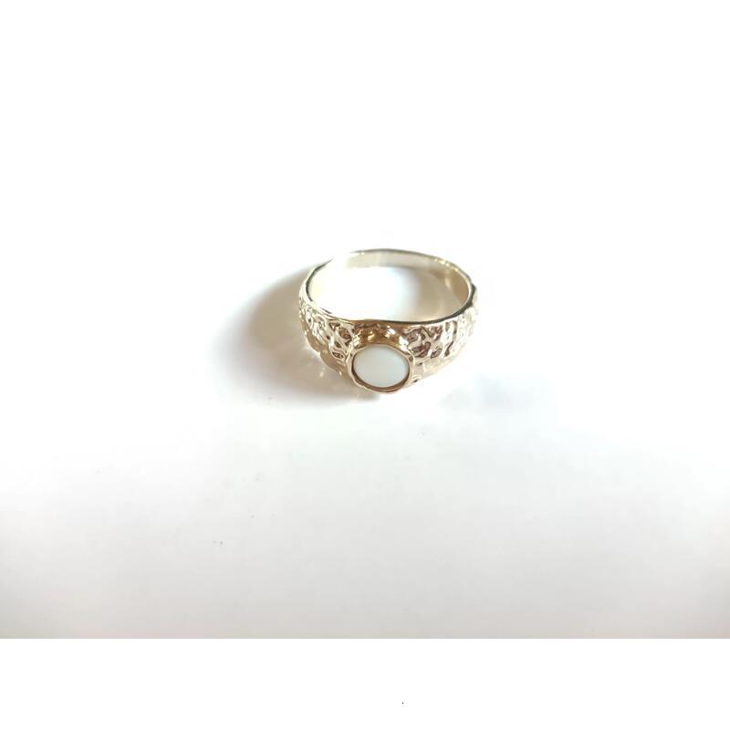 Shining Fingertips 14K gold resplendent ring set, blooming luxurious charm TY