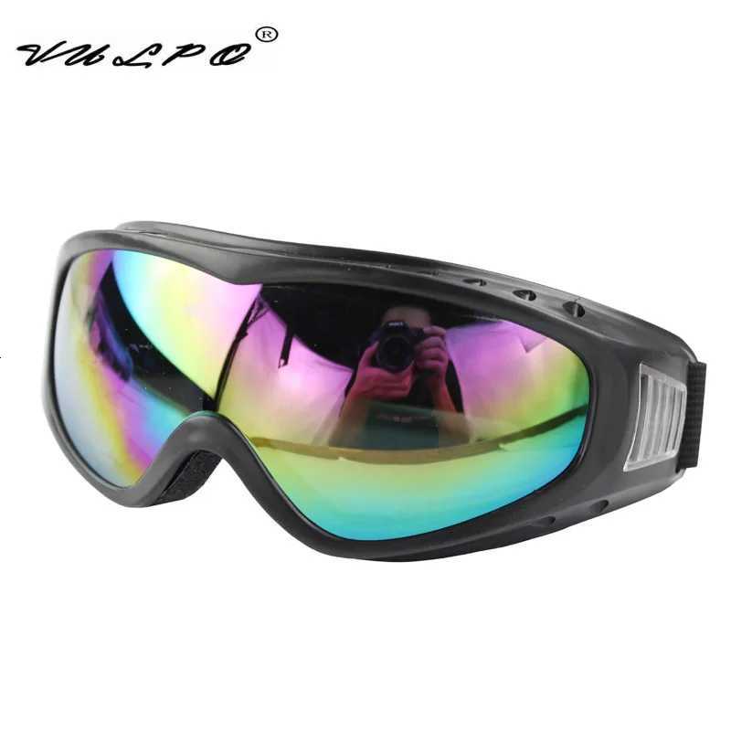 VULPO Outdoor Sports Ski Goggles Windproof Anti-fog Dustproof Goggles UV Protection Sports Ski Glasses Snowboard Skate Goggles K251110