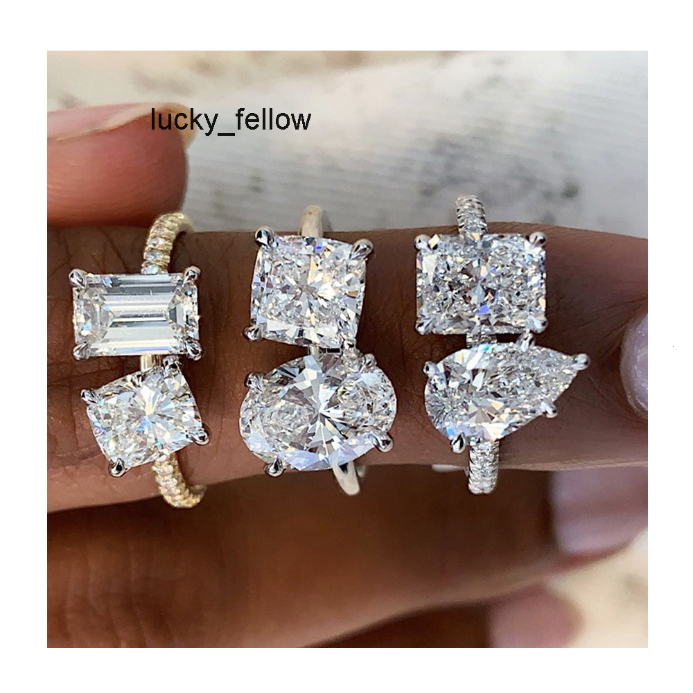 Bijoux Quality Jewelry Manufacturer Design Woman Engagement Moissanite 925 Silver 14K Gold Diamond Rings Customize Jewelry