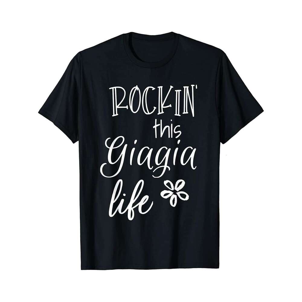 Designer T shirt Rockin This Momaw Life Special Grandma - 220g T shits