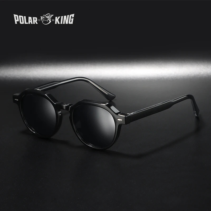 Polarized acetate sunglasses for men with vintage n UV400 protection mens women Oculos de sol 250410