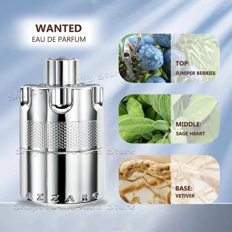 The Most Wanted Eau de Parfum Intense Woody Spicy Cologne for Men with Fougre and Ambery Notes Amber Wood Cardamom X251110