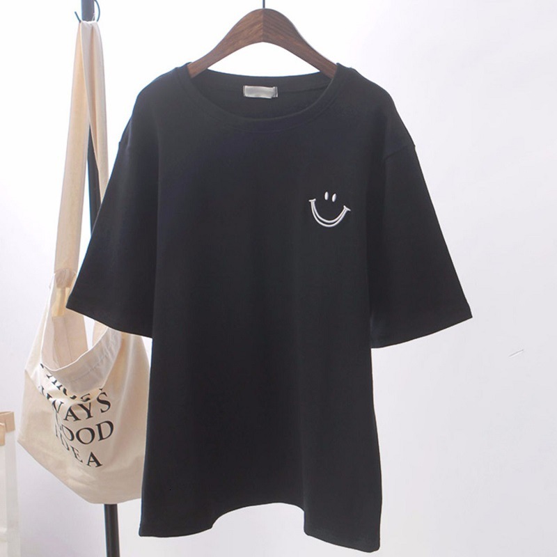 2025S Designer Women S T Shirt White T Shirt Short Sleeved Summer New Korean Loose Oversized Student Clothes Women S Ins