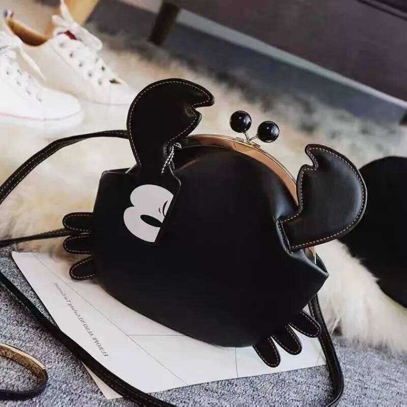 Women's Fashion Cute Crab Funny Animal Crossbody Shoulder Bag