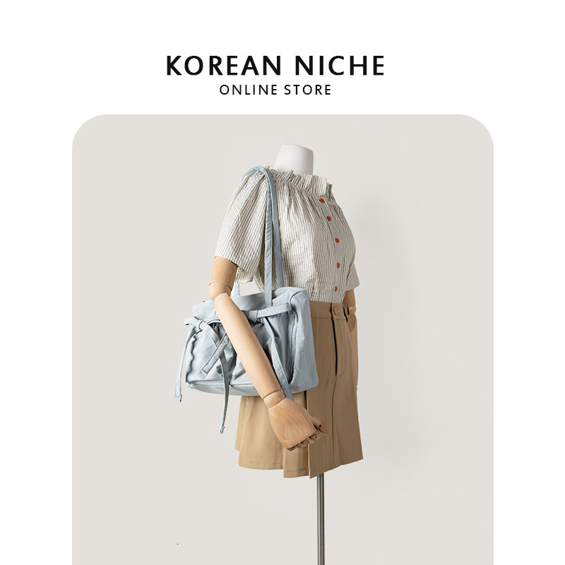designer bag niche lightweight nylon bow shoulder commuting versatile large capacity tote bag coachtotebag Crossbody bag shoulder bag messenger bag