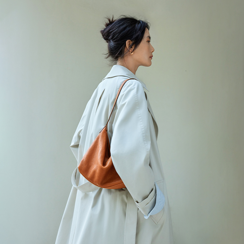 Leather texture armpit classic winter new item light luxury multifunctional shoulder bag designer crossbody bag women's dumpling bag