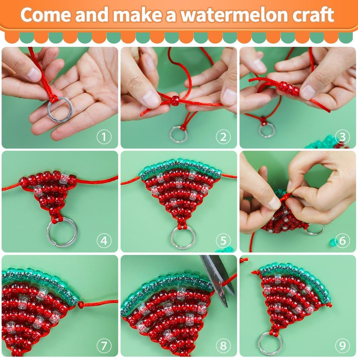 3900pcs 9mm Rainbow Glitter Pony Beads - Iridescent Multicolor Plastic Beads, Portable Storage Bucket, for Friendship Bracelets & Gifts