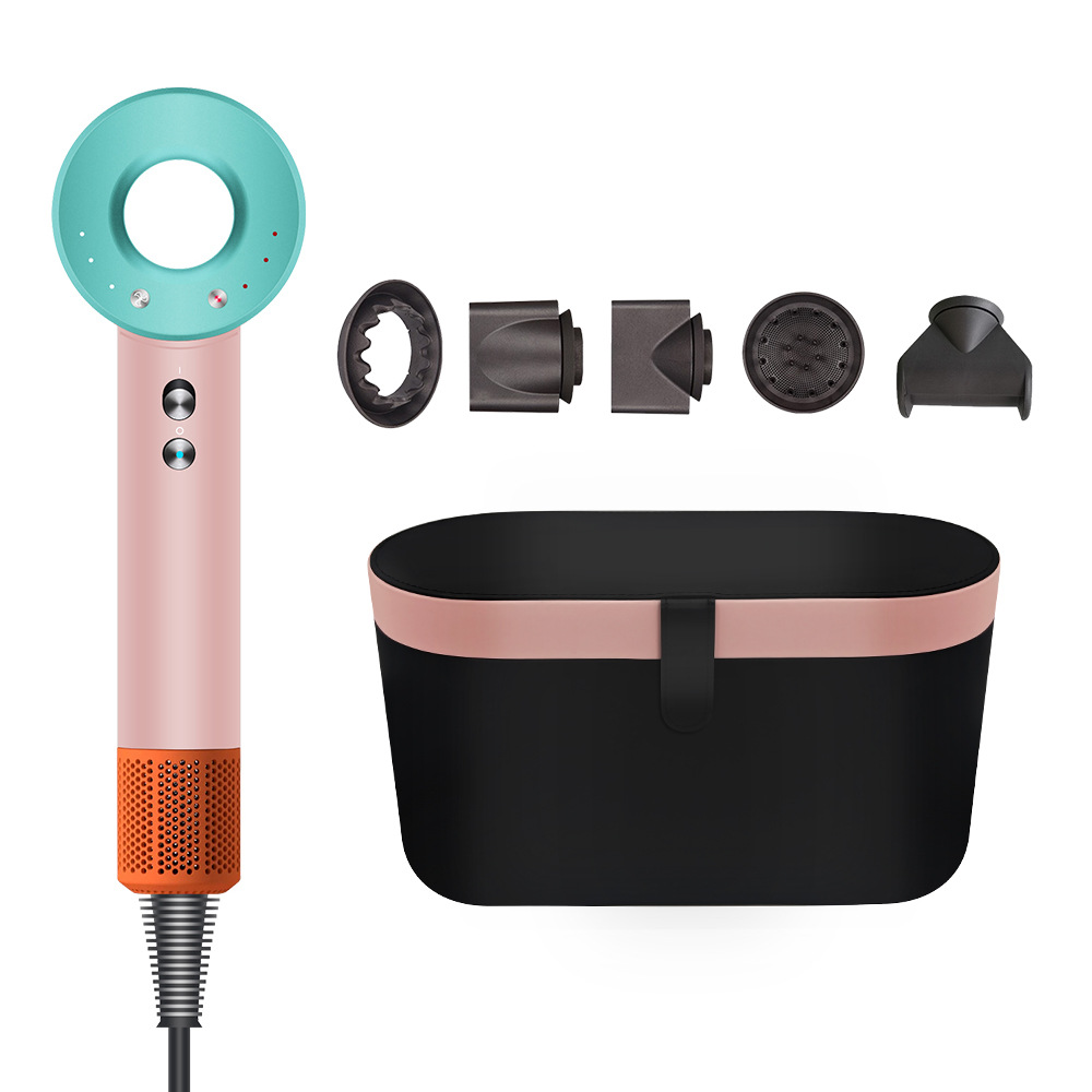 Dryers Anion Salon MuteHairdryer Designer Care Electric Hair Drier Quick-dry Safety Blow Power 1.8M 5-in-1 with gift box free shipping