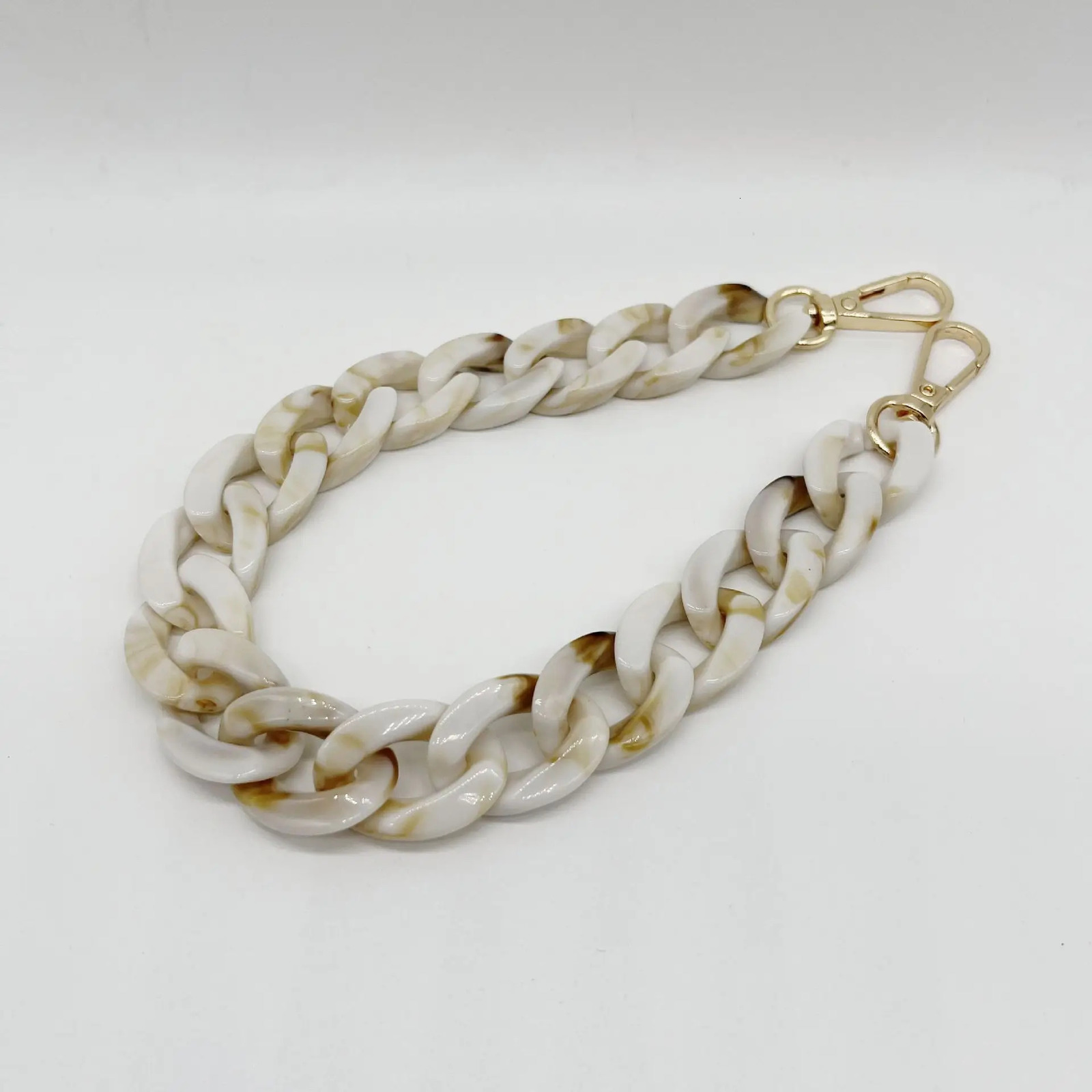 40cm 60cm 120cm Multicolored Acrylic Bag Chain Bracelet Shoulder Chain Resin Mobile Chain Acrylic Chain 251110