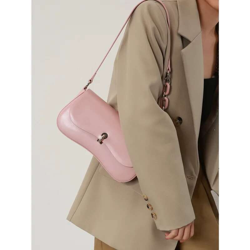 Jonlily Women Genuine Leather Shoulder Female Fashion Handbag Totes Casual Crossbody Daybag Underarm Bag Purse -Kg1704