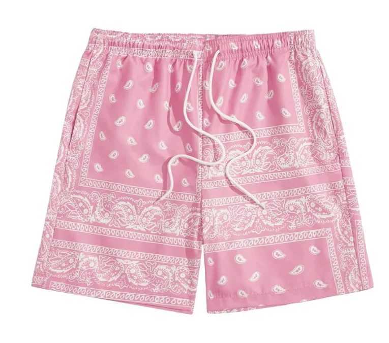 New 3D printing arrives at Bandana fashion mens and womens Crewneck hip-hop shorts Plus size S-7XL all season casual summer X250410