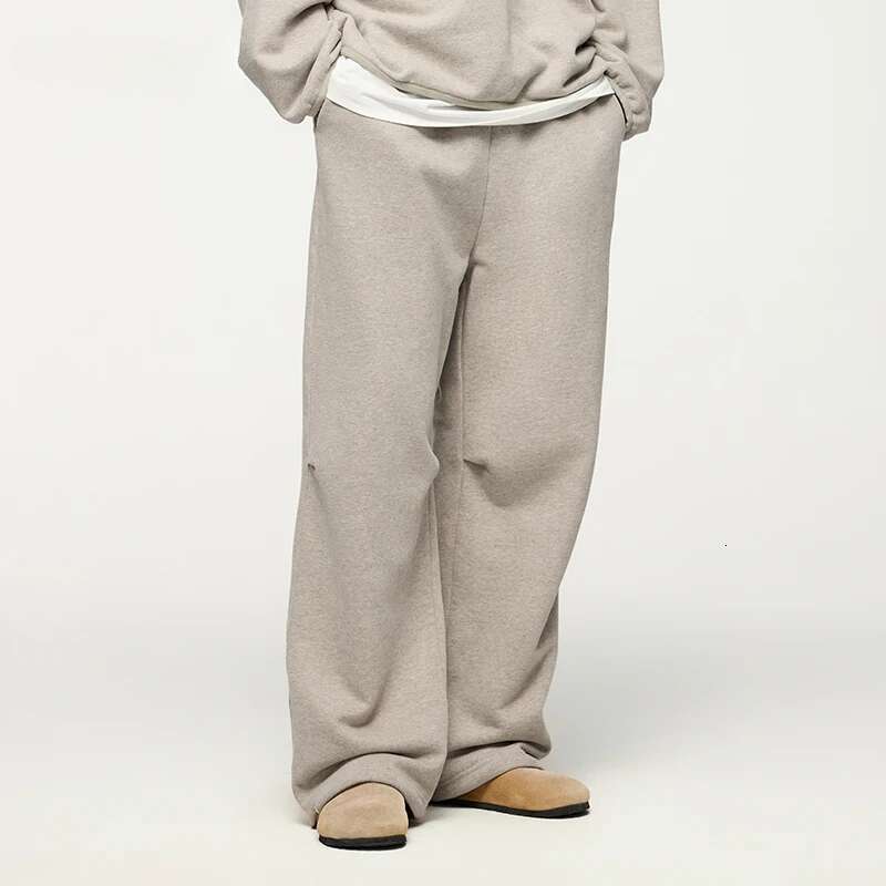 Premium Cozy Sweatpant Unisex 365Gsm Minimalist Straight Leg Lounge Track Pants