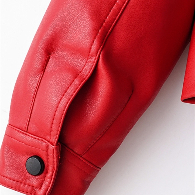 Fi Spring Autumn Women PU Leather Jacket Casual Lady Windproof Motorcycle Coat 251105