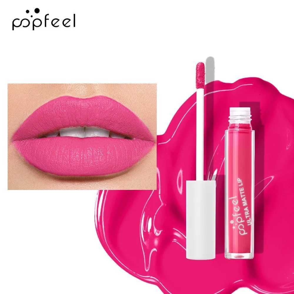 High-Pigment Ultra Matte Mist Lip Gloss Long-lasting Waterproof Moisturizing Velvet Lip Glaze Natural Healthy Lipstick CosmeticsT251110