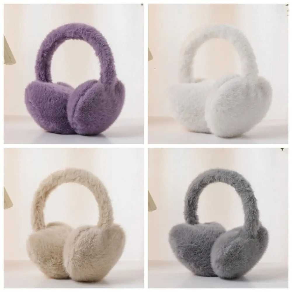 Cute Plush Bow Tie Earmuffs Cold Protection Warm Heart Fluffy Ear Muffs Woman Ear Cover Winter W251110