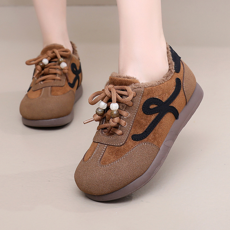 New designer shoes, winter snow boots, soft soled women's boots, thickened warm and fashionable boots