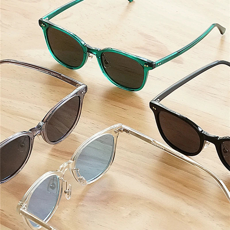 n Polarized Sunglasses Mens Jade Green High Quality Acetate UV400 Driving 250410