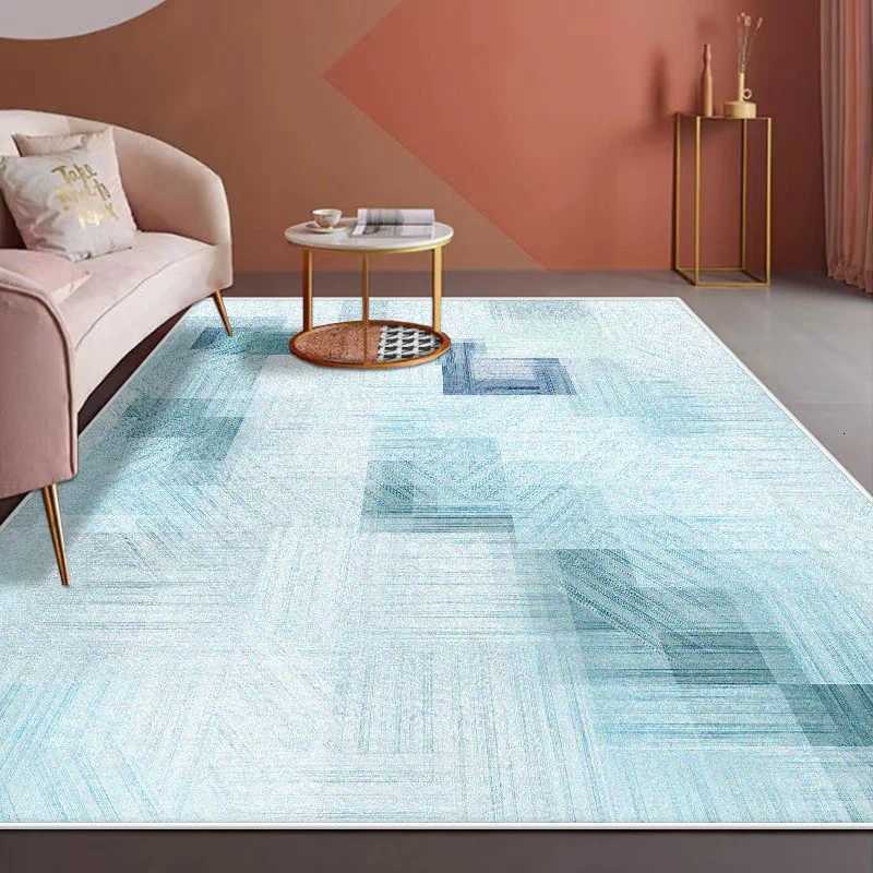 Abstract Simple Style Customizable Carpet Bedroom Decoration Rugs Sofa Side for Living Room Soft Fluffy Lounge Floor Mat Office Y251110