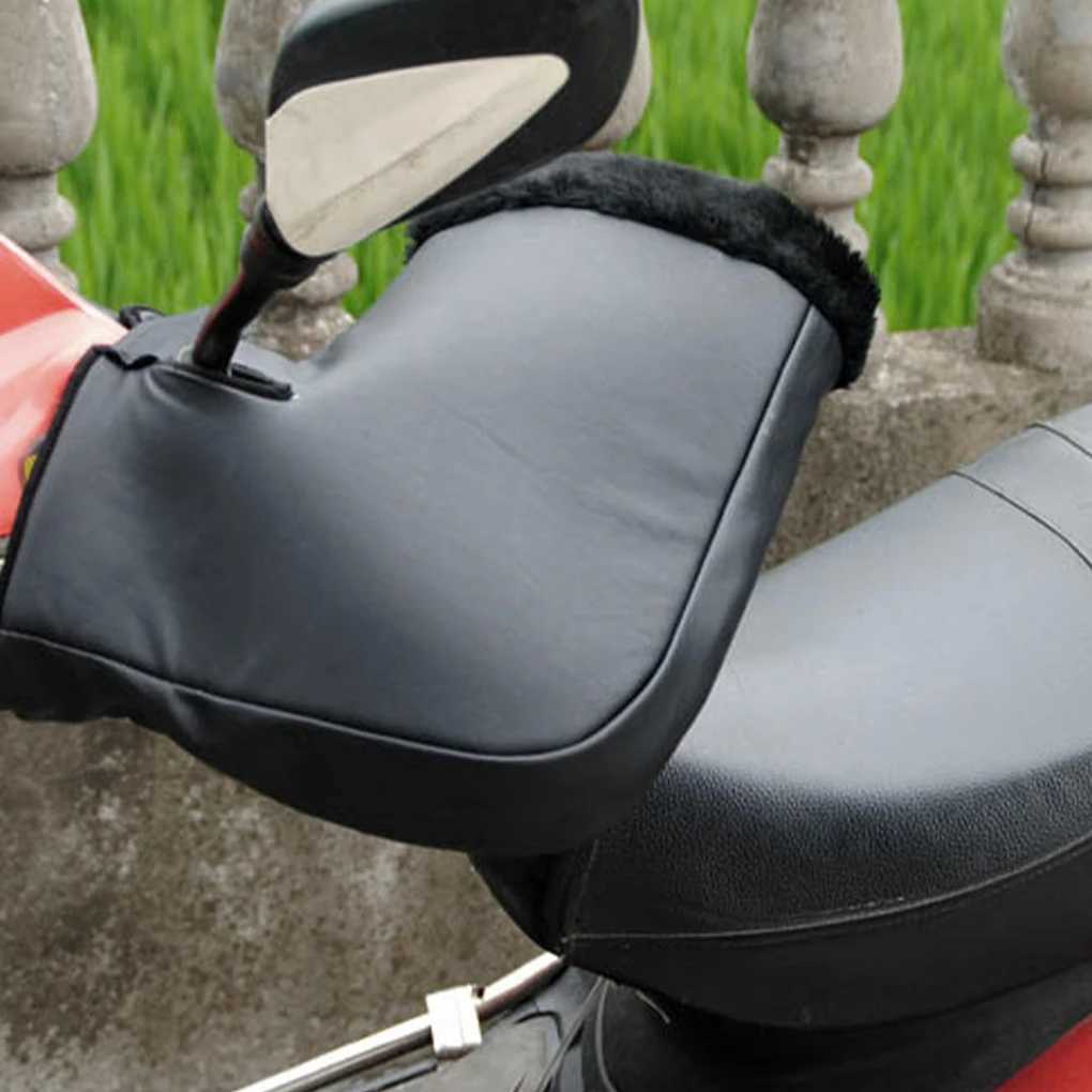 Motorcycle Handlebar Muffs Gloves Winter Warm Handle Waterproof Windproof Motorbikes Thermal Cover Motorcycle Accessories S25118