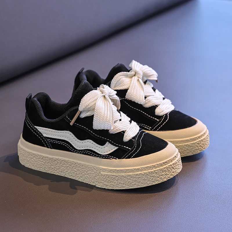 Kids Sneakers Fashion Round Toe Comfortable Fashion Non-slip Sports Shoes for Toddlers Children Soft Soled Casual Versatile Shoe W251110