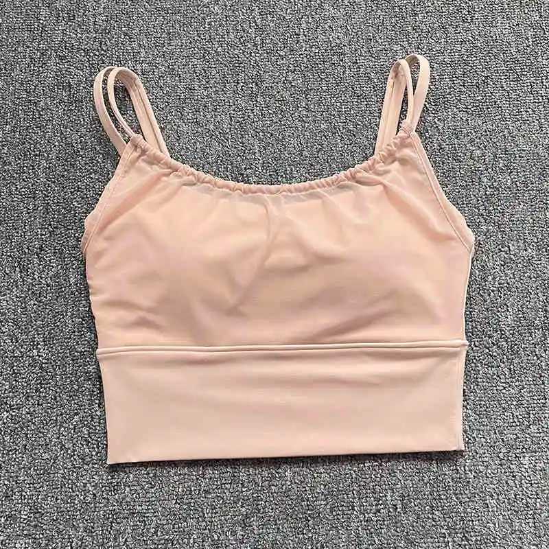 Nylon high impact pad sports bra womens sports bra top-level fitness yoga suit fitness sports braXJ250410