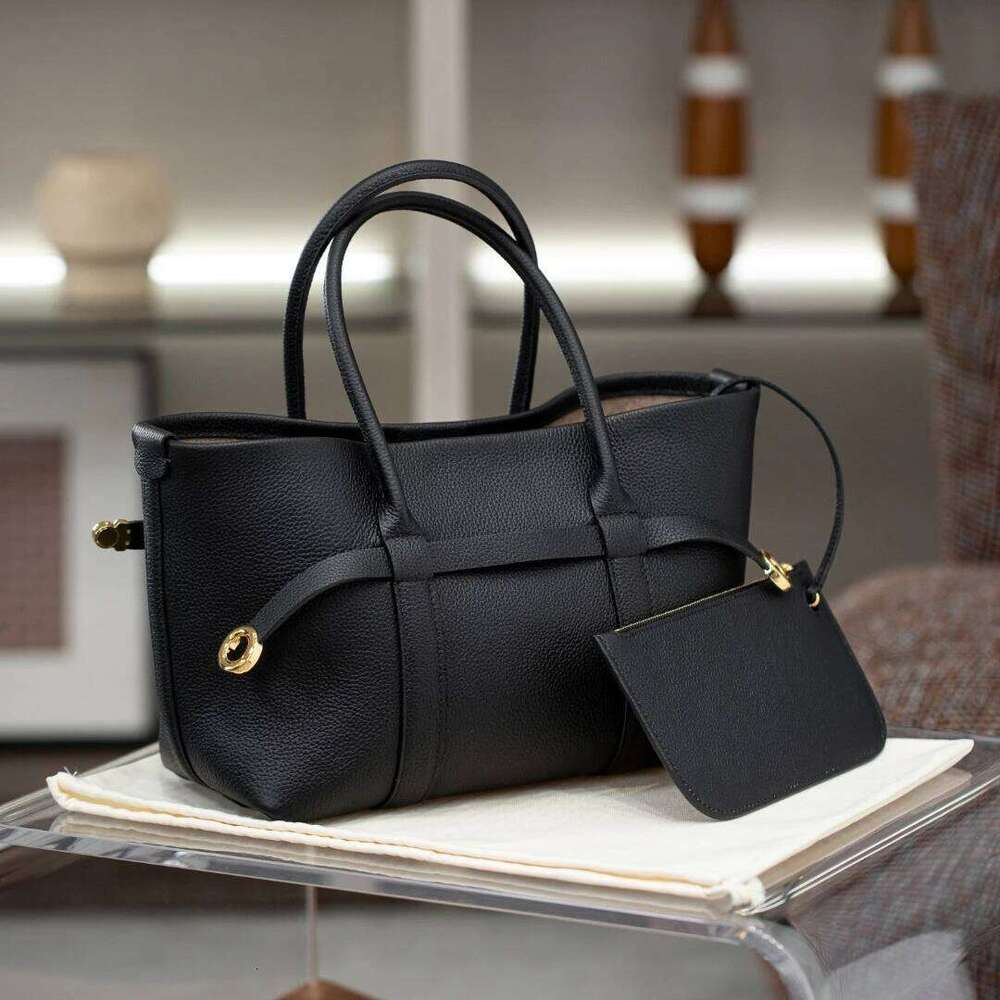 Designer Bag Genuine Leather Handbag Fashion Women Sbag Top Layer Cowhide Tote Bag New Advanced Feeling High Capacity Leisure Shopping