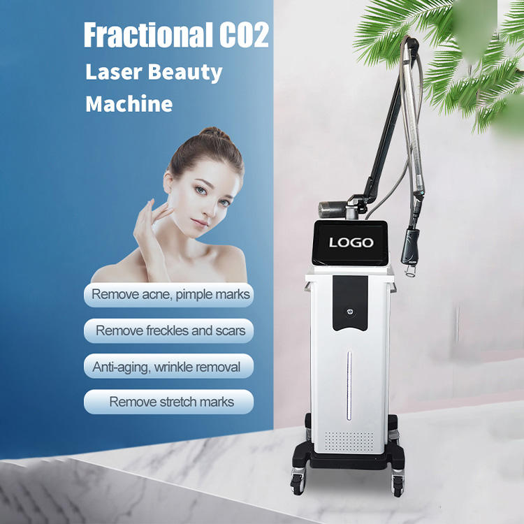 Fractional Co2 Laser Long Pulse Laser Multifunctional CO2 Laser Private Repair Stretch Mark Removal Anti-aging Lifting Scare Removal Machine for Salon