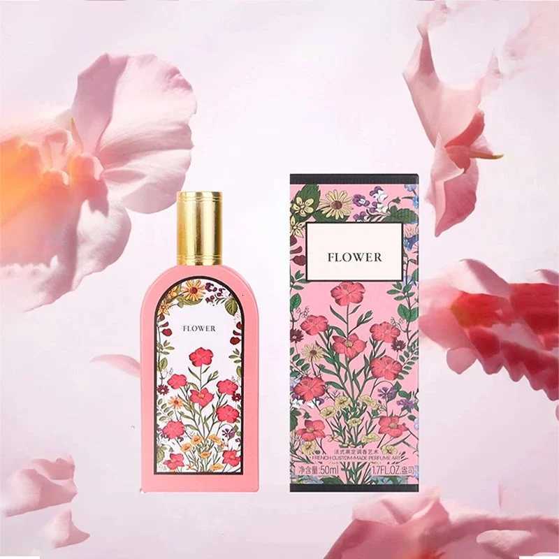 Womens 50ml Perfume Long-lasting Fragrance Flower Joy Blooming Water Of Flowers Floral Scent EauDe Toilette Valentine DayGifts X251110