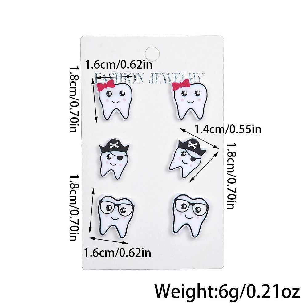 WELBACK Trendy Christmas Earrings Handmade DIY Cartoon Quirky Puppy Grimm Acrylic Dangling Earrings J251110