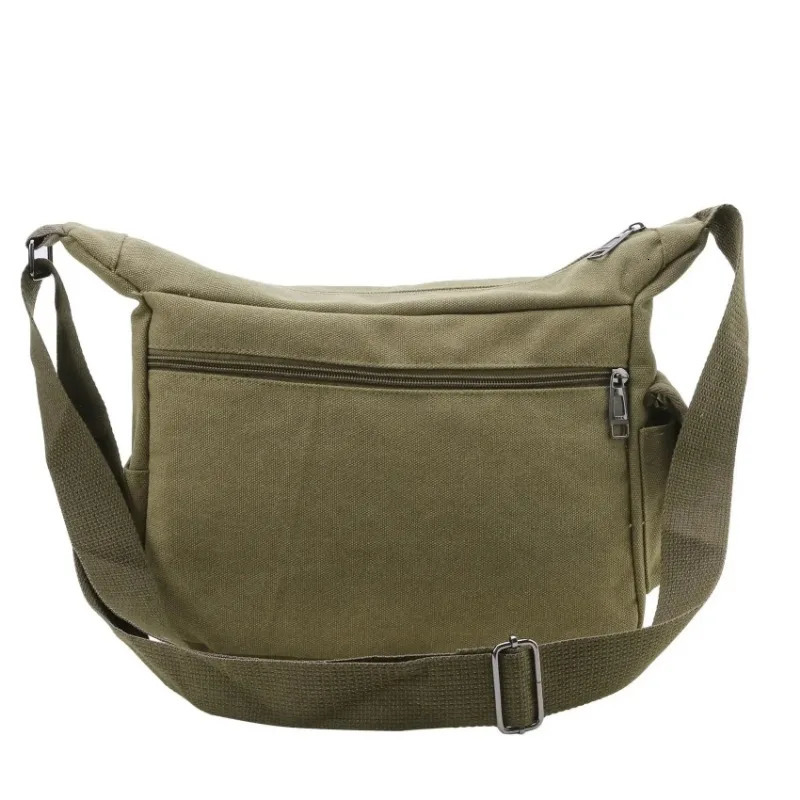 Men Casual Sling Bag Messenger Crossbody Shoulder Unisex Travel Outdoor Vintage Bags 251110