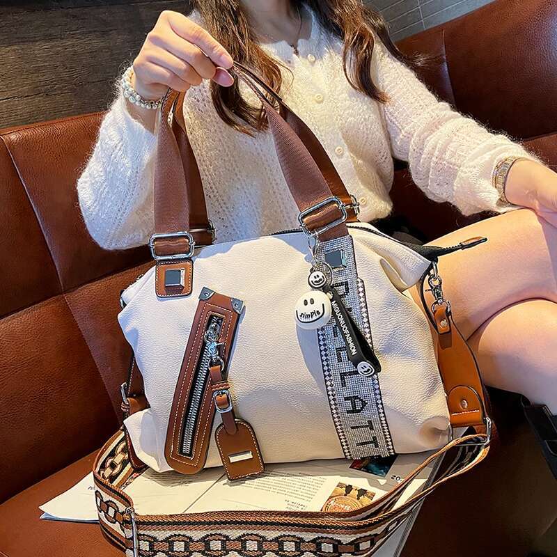 Large Capacity Tote Bag Top Handle Handbag Fashion Messenger Sac A Main Female Hobos Shoulder Shopper Bags