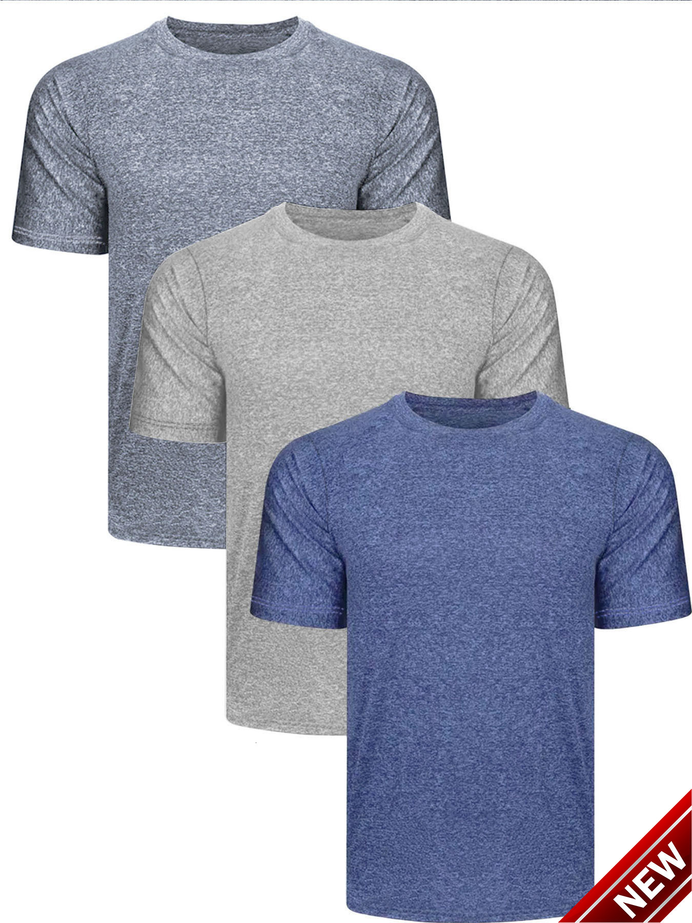 2025 Summer Mens Quick drying Round Neck Short sleeved T-shirt Basketball Training Clothing Running Sports Fitness Clothing